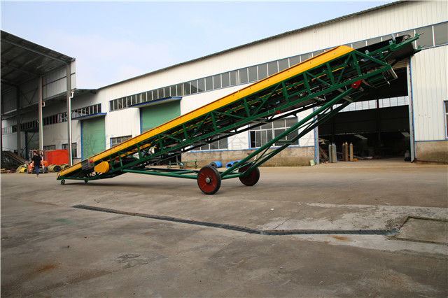 定制18米伸缩皮带输送机图片